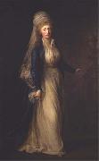 Anton Graff Portrait of Princess Louise Augusta of Denmark oil painting on canvas